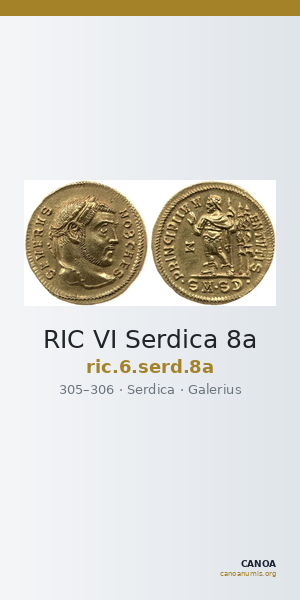 RIC VI Serdica 8a — CANOA