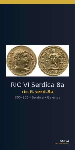 RIC VI Serdica 8a — CANOA