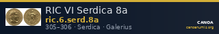RIC VI Serdica 8a — CANOA