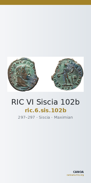 RIC VI Siscia 102b — CANOA