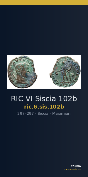 RIC VI Siscia 102b — CANOA