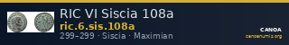 RIC VI Siscia 108a — CANOA