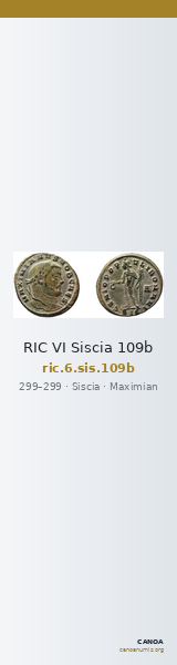 RIC VI Siscia 109b — CANOA