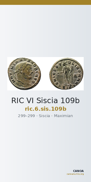 RIC VI Siscia 109b — CANOA
