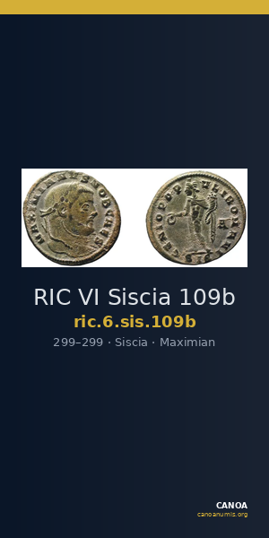 RIC VI Siscia 109b — CANOA