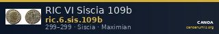 RIC VI Siscia 109b — CANOA