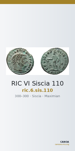 RIC VI Siscia 110 — CANOA