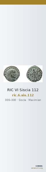 RIC VI Siscia 112 — CANOA