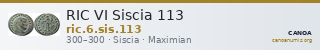RIC VI Siscia 113 — CANOA