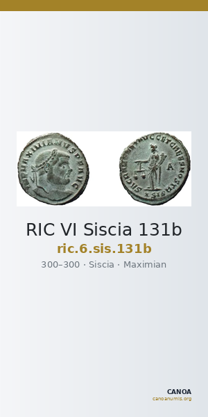 RIC VI Siscia 131b — CANOA