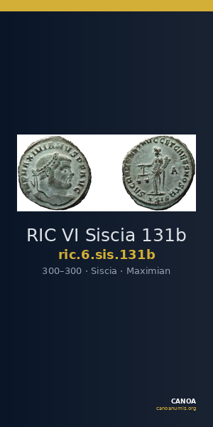 RIC VI Siscia 131b — CANOA