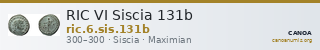 RIC VI Siscia 131b — CANOA