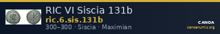 RIC VI Siscia 131b — CANOA