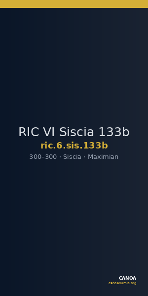 RIC VI Siscia 133b — CANOA