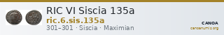 RIC VI Siscia 135a — CANOA