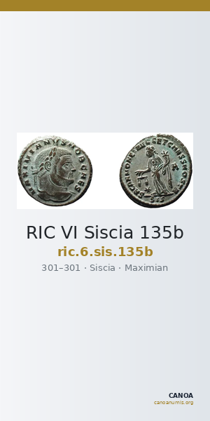 RIC VI Siscia 135b — CANOA