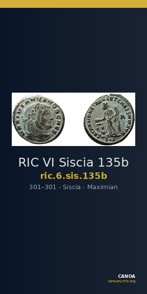 RIC VI Siscia 135b — CANOA