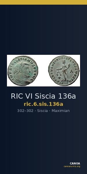 RIC VI Siscia 136a — CANOA