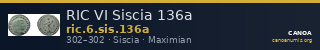 RIC VI Siscia 136a — CANOA