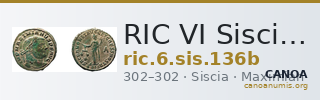 RIC VI Siscia 136b — CANOA