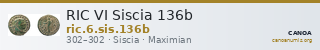 RIC VI Siscia 136b — CANOA