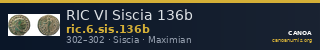 RIC VI Siscia 136b — CANOA