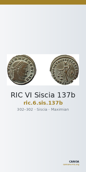 RIC VI Siscia 137b — CANOA