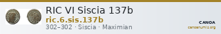 RIC VI Siscia 137b — CANOA