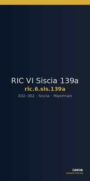 RIC VI Siscia 139a — CANOA