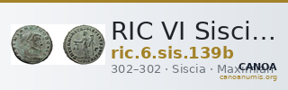 RIC VI Siscia 139b — CANOA