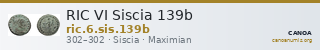 RIC VI Siscia 139b — CANOA