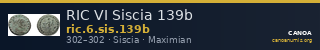RIC VI Siscia 139b — CANOA