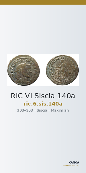 RIC VI Siscia 140a — CANOA