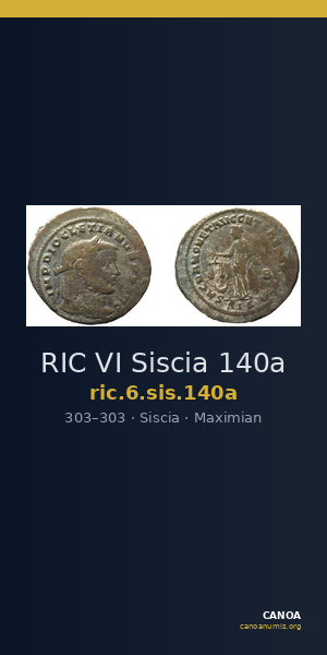 RIC VI Siscia 140a — CANOA