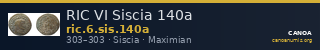 RIC VI Siscia 140a — CANOA