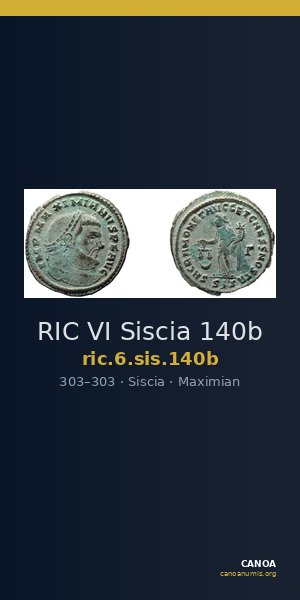 RIC VI Siscia 140b — CANOA
