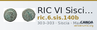 RIC VI Siscia 140b — CANOA