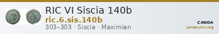 RIC VI Siscia 140b — CANOA