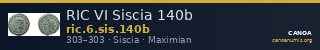 RIC VI Siscia 140b — CANOA