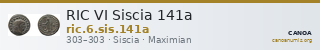 RIC VI Siscia 141a — CANOA