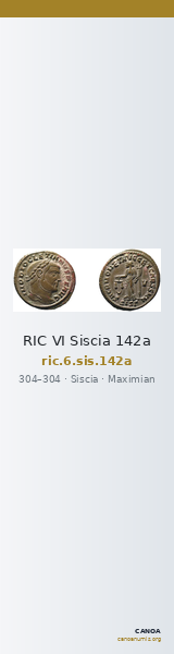 RIC VI Siscia 142a — CANOA