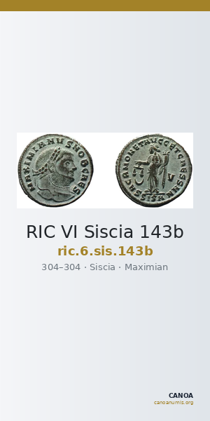 RIC VI Siscia 143b — CANOA