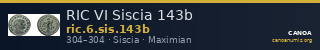 RIC VI Siscia 143b — CANOA
