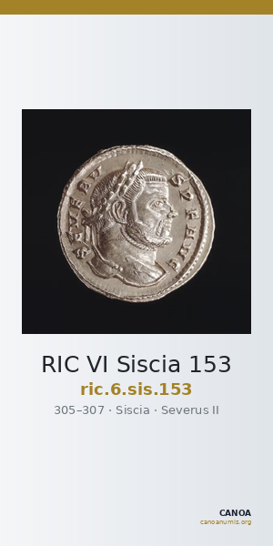 RIC VI Siscia 153 — CANOA