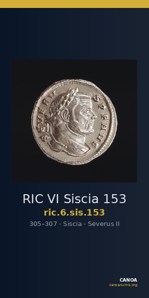 RIC VI Siscia 153 — CANOA