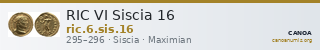 RIC VI Siscia 16 — CANOA