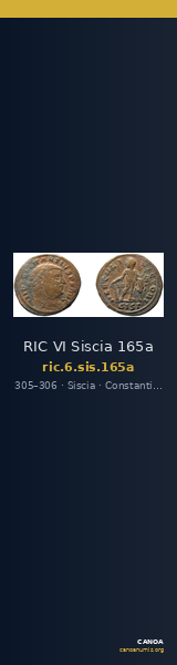 RIC VI Siscia 165a — CANOA