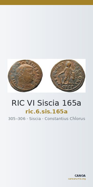 RIC VI Siscia 165a — CANOA