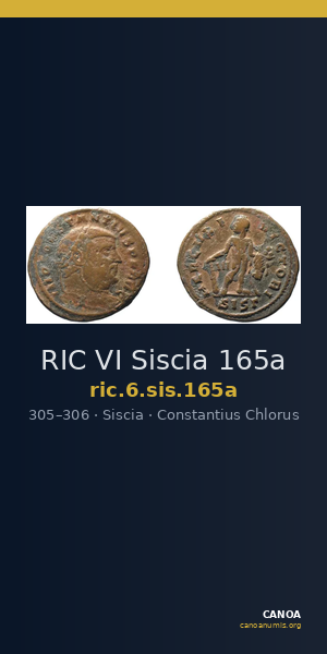 RIC VI Siscia 165a — CANOA