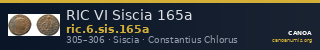 RIC VI Siscia 165a — CANOA